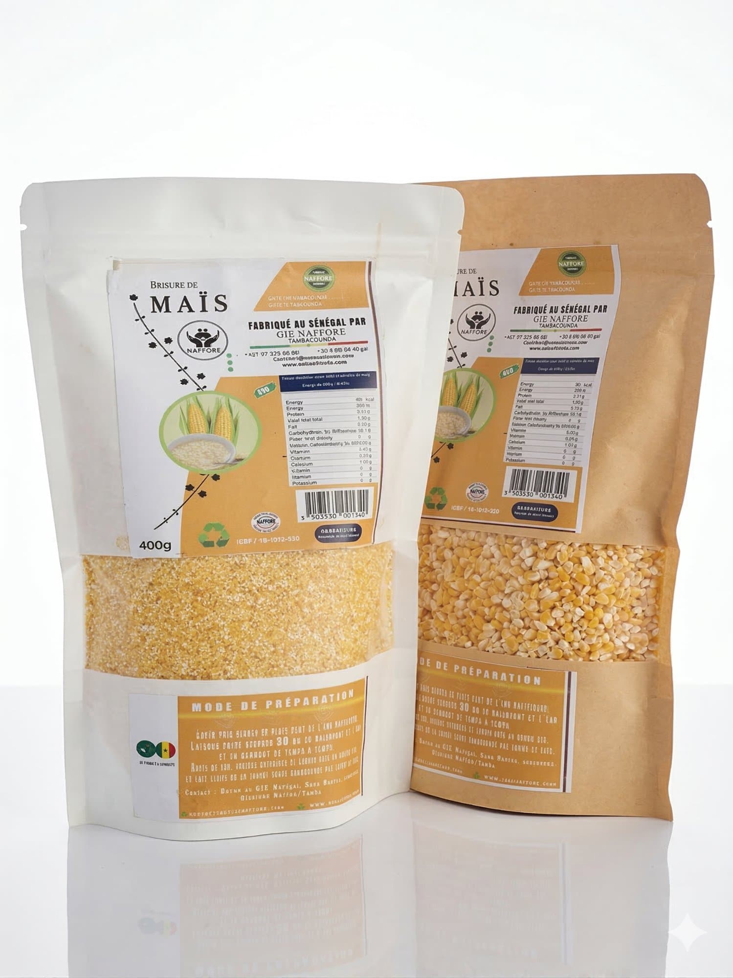 Sachet de Brisure de Maïs 400g — GIE Naffore