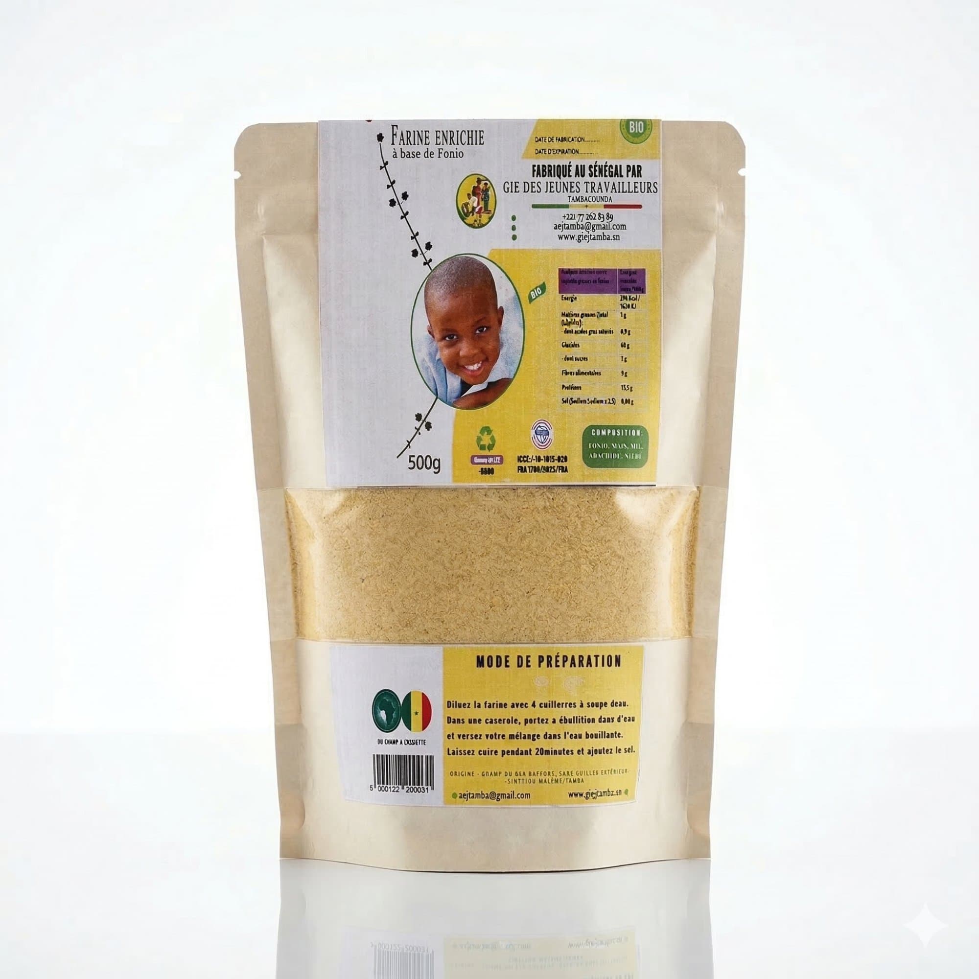 Sachet de Farine Enrichie 1kg