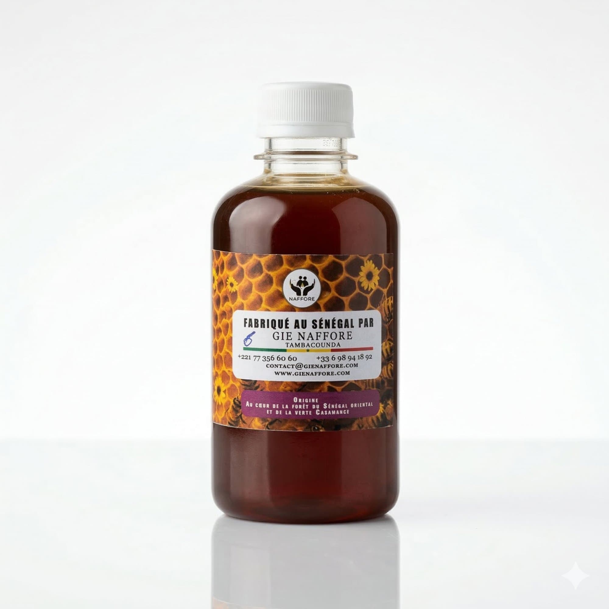 Bouteille de Miel Naturel — GIE Naffore
